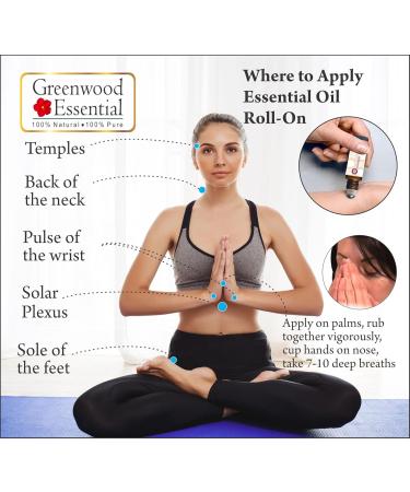 Greenwood Essential Genius Brain Power Booster - Aromatherapy Essential Oil Blend of Grapefruit Palmarosa Fennel Seed Frankincense Geranium & Mandarin Essential Oils 10ml (0.33 oz) by Greenwood - Buy Online on GoSupps.com