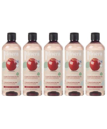 sarcia.eu ITINERA Trentino Apple Protective Shower/Bath Gel 95% Natural Ingredients 370 ml 5 units
