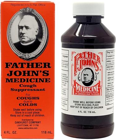 Father Johns Cough Suppressant Medicine - 4 Oz (Pack of 5) - Buy Online on GoSupps.com