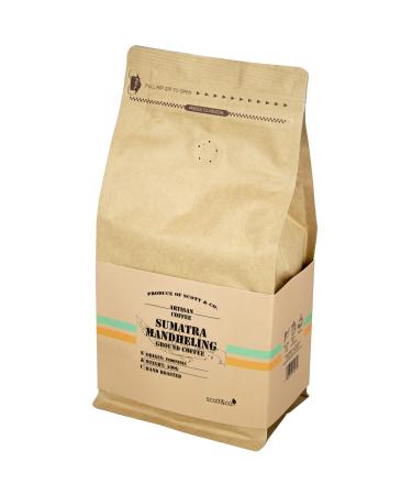 Sumatra Mandheling Ground Coffee. Medium Roast Ground Coffee Single Origin. 500g Sumatra Mandheling 500g Ground 500.00 g (Pack of 1)