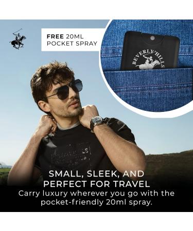 Beverly Hills Polo Club BHPC Men's Eau De Toilette Bonus Pack 1.7oz EDT + Bonus EDT Pocket Spray (Sexy) - Buy Online on GoSupps.com