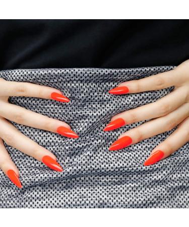 Bluesky Gel Nail Polish Pool Game SS2021 Orange Red Long Lasting Chip Resistant 10 ml (Requires Drying Under UV LED Lamp) Amazon Exclusive - Buy Online on GoSupps.com