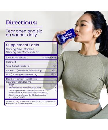 BeMe Liquid Probiotics for Digestive Health, 3-in-1 Post, Pre and Probiotics Supplement for Gut Health - 2X Faster Absorption with Inulin, B. lactis, Totipro to Provide Bloating Relief for Women - Buy Online on GoSupps.com