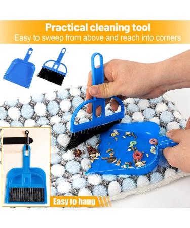 5 PCS Small Animal Winter Bedding Fleece Mats - Rabbit, Guinea Pig, Hamster Bed Mat with Cleaning Brush - Soft & Warm for Chinchilla, Hedgehog - Thickened Plush Material - Buy Online on GoSupps.com