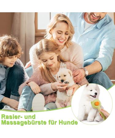 Fantesi Cat & Dog Brush | Grip Comb for Long & Short Hair | Easy Animal Hair Cleaning - Buy Online on GoSupps.com