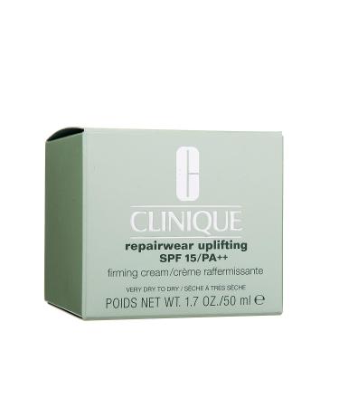 Clinique Repair Wear Uplifting SPF 15 Firming Cream for Very Dry to Dry Skin 1.7oz - Unscented - Unisex - Buy Online on GoSupps.com