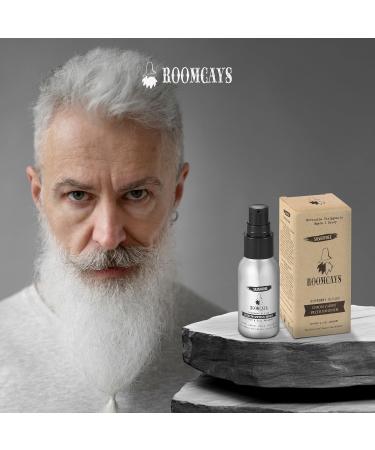 Huile de barbe naturelle qui am liore l' tat de la barbe et pr vient le grisonnement de la barbe Silverfree - Enlever le grisonnement de la barbe rajeunissement de la barbe contre le - Buy Online on GoSupps.com