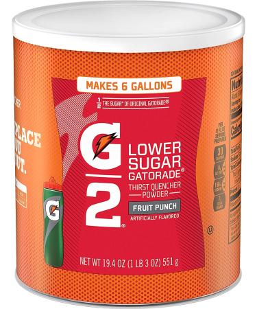 Gatorade Perform G2 02 Perform Thirst Quencher Instant Powder Fruit Punch Drink 19.4 Oz. (1 Each)