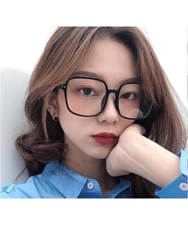 KDOQ Oversize Anti Blue Light Glasses for Women & Men | Unisex Clear Lens Eyeglasses - Best for Eye Protection - Buy Online on GoSupps.com