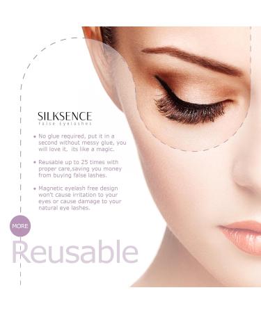 Shop Dual Magnetic Eyelashes | 3D Reusable No Glue Ultra Thin for Natural Look - Buy Online on GoSupps.com