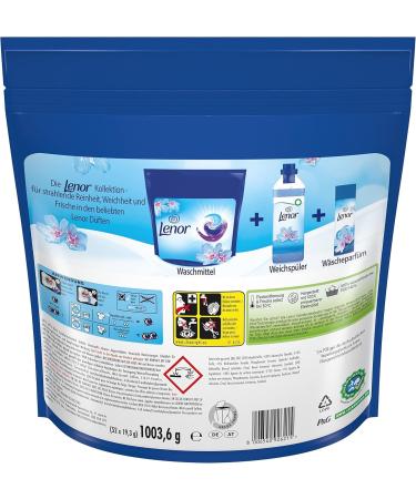 Lenor Universal Detergent All-in-1 PODS April Fresh | 104 Loads of Hygienic Deep Cleaning & Long-Lasting Freshness - Shop Internationally! - Buy Online on GoSupps.com