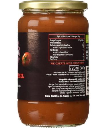 Biona Organic Tomato Basil Soup 680g - Buy Online on GoSupps.com