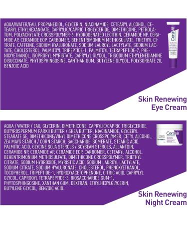 BUNDLE : Skin Renewing Night Cream + Rewening Peptide Eye Cream BUNDLE: Night Cream & Peptide Eye Cream - Buy Online on GoSupps.com