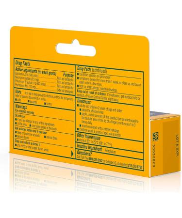 Neosporin + Pain Relief Ointment .5 Oz - Fast Healing Relief - Buy Online on GoSupps.com