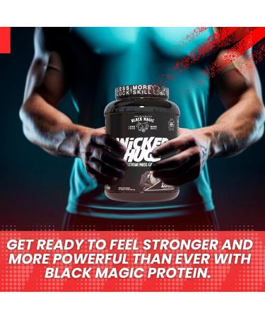Worldwide Nutrition Bundle - Black Magic Wicked Huge Mass Gainer Cookies & Cream 7.68 lbs | Muscle Support & Recovery Supplement - Buy Online on GoSupps.com