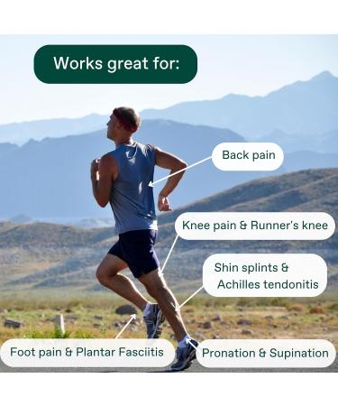 Fulton Men's Shock Absorbing Insoles - High Impact Arch Support Custom Cork Inserts for Plantar Fasciitis & Foot Fatigue - Athletic Running Insoles (Size 13.5-14 - Buy Online on GoSupps.com