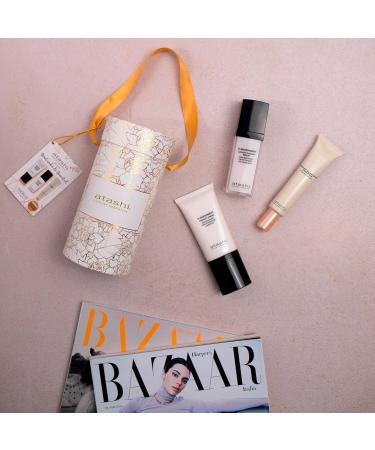 Atashi | Youth Reactivating Ritual Chest | K-Bioferment Therapy Cream + Luxury Therapy Serum + Radiant Skin Antifatigue | Balance the microbiome and improve texture | 50 ml + 30 ml - Buy Online on GoSupps.com