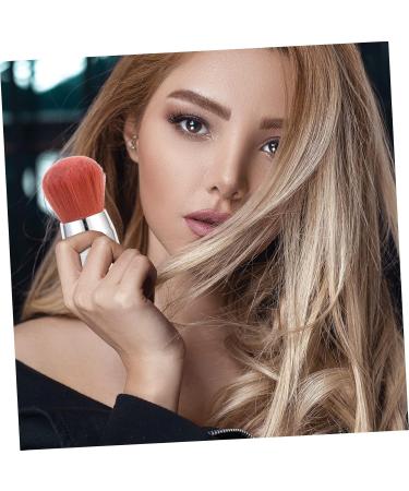 Mushroom Head Dust Brush Portable Foundation Brush Hairdressing Brush Eye Shadows Nail Brush Travel Powder Brush Travel Beauty Brush Electric Aluminum Tube Eyeliner Brush - Buy Online on GoSupps.com