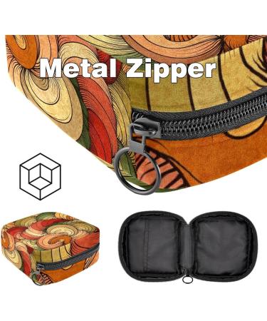 Color Wave Floral Sanitary Napkins & Menstrual Cup Pocket - Stylish Storable Period Essentials for Women & Teen Girls - Buy Online on GoSupps.com