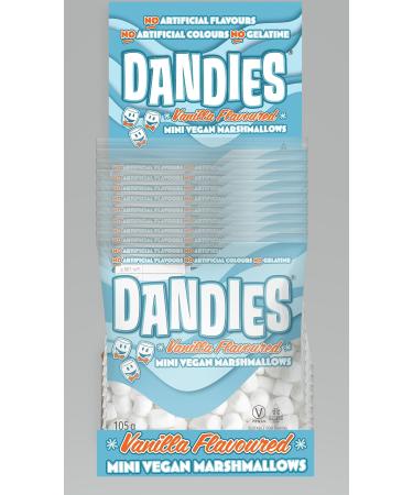 Dandies - Vanilla Flavoured Mini Vegan Marshmallows 20 x 105g