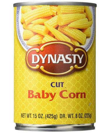 Dynasty Cut Baby Corn 15 Oz (Pack of 3) - Buy Online on GoSupps.com