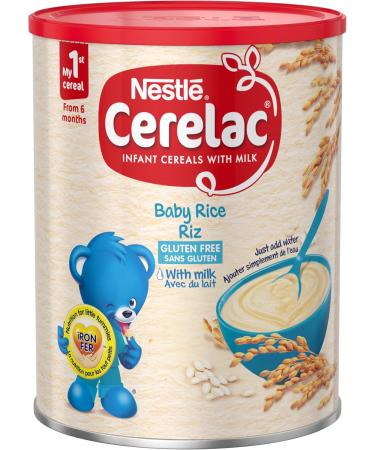 Cerelac Rice with Milk Infant Cereal 6 months - 14.1 Oz - Buy Online on GoSupps.com