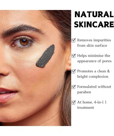 Dead Sea Mud Mask Face Masks Skincare Organic Clay Mask Vegan - Spa Quality Pore Reducer for Acne Blackheads & Oily Skin Deep Cleansing Face Mask Natural Skin Care - Smooth Skin 100ML - Buy Online on GoSupps.com