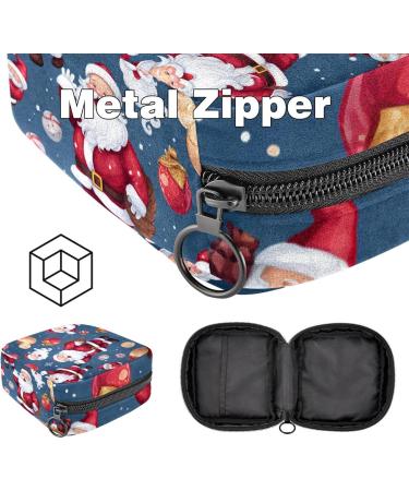 MuooouM Women s Menstrual Cup Storage Bag - Merry Christmas Pattern Portable Bandage Pads Organizer for Teen Girls - Color 4 - Buy Online on GoSupps.com