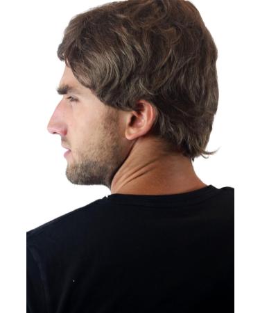Men's Brown Short Hair Wig - GFW355A-8 Toupee | 1 Pack Medium Blonde Hair - Wig Me Up - Buy Online on GoSupps.com
