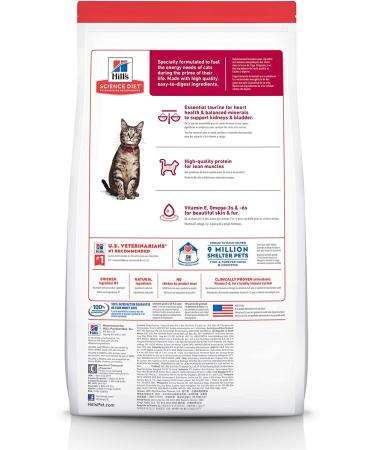 Hill's Science Diet Adult Dry Cat Food - Chicken Recipe for Healthy Growth & Energy - Buy Online on GoSupps.com