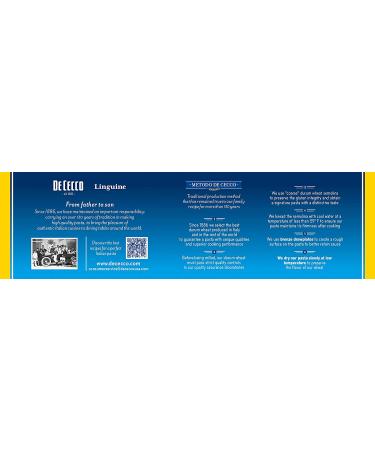 De Cecco Semolina Pasta Linguine No.7 1 lb (Pack of 20) - 20 Pack - Buy Online on GoSupps.com