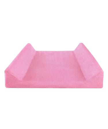 Lilly and Ben Wrapping Cover 2 Series Pack - Soft Terry Changing Pad Covers with Suction - Easy Care Pink Star Design - Buy Online on GoSupps.com