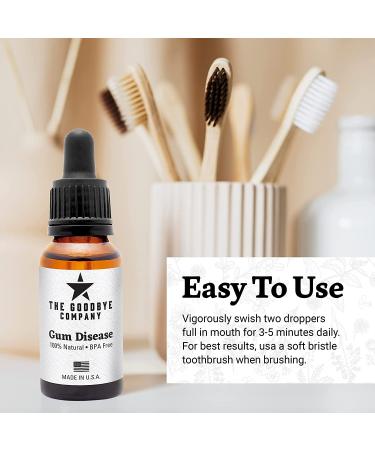 Organic Neem & Clove Gum Disease Remedy - Natural Gingivitis Treatment 1 Fl Oz - Buy Online on GoSupps.com