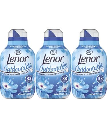 Lenor Outdoorable Fabric Conditioner Ultra Concentrated Freshness 33Washes Spring Awakening Scent 3Pk 3 x 462ml - Buy Online on GoSupps.com