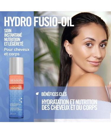 Revlon Professional Equave - Hydro Fusio-Oil - Instant Hair and Body Care - Leave-in Detangling Hair Care - Nourishment and Lightness for Hair and Body - 200ml - Buy Online on GoSupps.com