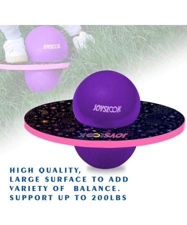 Pogo Ball Balance Board - Fun Hopper for Kids and Adults | Easter Gift | Ages 6+ | Dark Night - Buy Online on GoSupps.com