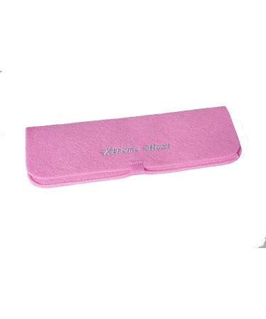 Extreme Heat Protection Safety Mat with Storage Pouch for GHD Hair Straighteners and Tongs etc (Pink) - Buy Online on GoSupps.com
