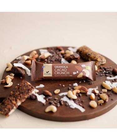  FOODIN FOODIN 12 Pack Cereal Bars Nut Mix Candy & Snacks 100% Organic Gluten Free & Dairy Free for Healthy Snacks - Chocolate Cocoa Crunch (12 X - Buy Online on GoSupps.com