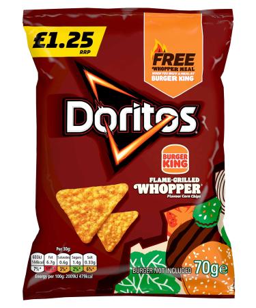 Doritos Burger King Flame Grilled Whopper 15 x 70g
