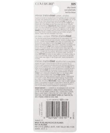Covergirl Intense Shadowblast Eye Shadow Blue Bomb 825 - 0.27 oz - Buy Online on GoSupps.com