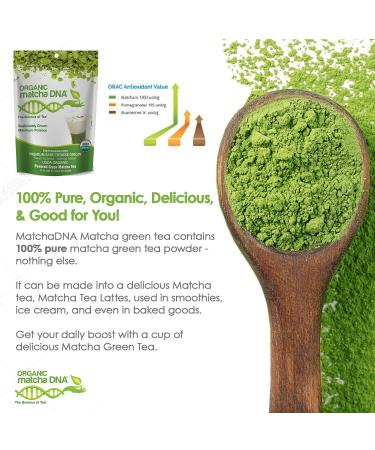 Certified Organic Matcha Green Tea Powder (12 oz) - Culinary Grade, USDA Organic - Buy Online on GoSupps.com