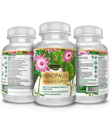 Actif Organic Menopause Advanced Support - Non GMO 60 Count - Made in USA - Buy Online on GoSupps.com