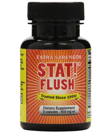 Stat Flush 5 capsules 5 Count (Pack of 1)
