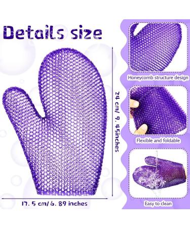 Spa Bath Mitt Exfoliating Glove - Body & Skin Exfoliator for Beauty Spa Massage - Buy Online on GoSupps.com