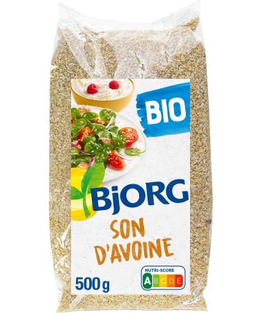 BJORG - Organic Oat Bran - High in Fiber - Protein Source - 500g