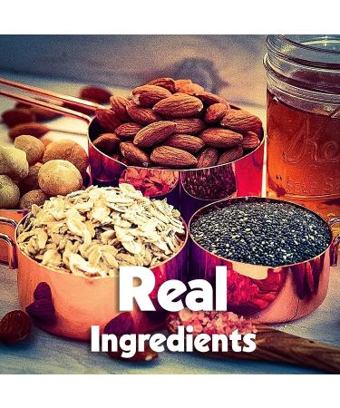 Protein Packed Energy Snack Bar | Provides Healthy Energy | Vegan, All Natural Ingredients | Soy, Dairy & Gluten Free (2.5 Ounce (Pack of 12 Bars), Peanut Butter) - Buy Online on GoSupps.com