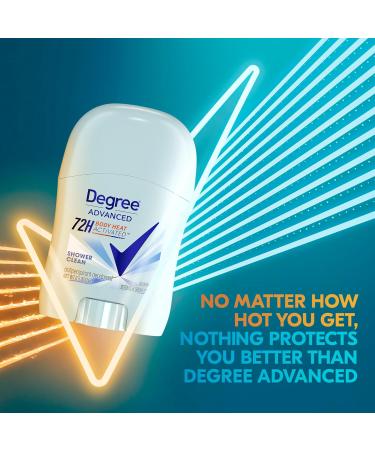 Degree Antiperspirant Deodorant Shower Clean Pack of 36 72-Hour Sweat & Odor Protection Antiperspirant for Women with Body Heat Activated Technology 0.5 oz Floral 0.5 Ounce (Pack of 36) - Buy Online on GoSupps.com