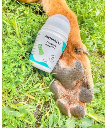 Animally Paw & Skin Balm 50ml | Natural Paw Protection for Dogs & Cats | Aloe Vera & Calendula | Sensitive & Cracked Paws - Buy Online on GoSupps.com