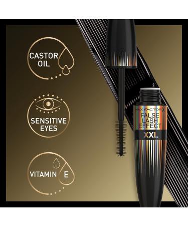Max Factor False Lash Effect XXL Mascara - 100% Vegan Instant Volume & Length Black 12ml - International Shipping Available - Buy Online on GoSupps.com