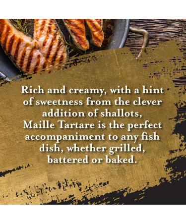 Maille Tartare Sauce 185g - Classic French Condiment (Pack of 2) - Buy Online on GoSupps.com